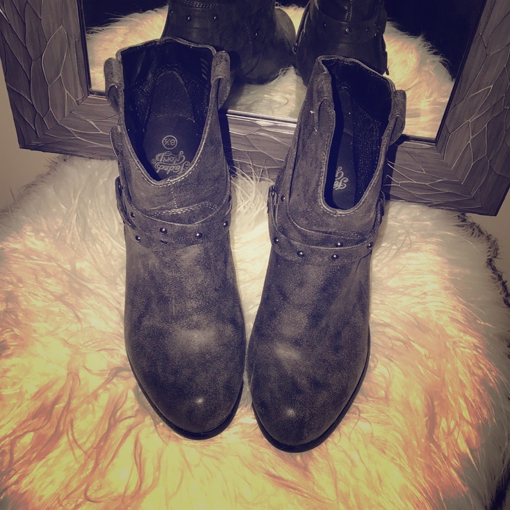 Grey Booties